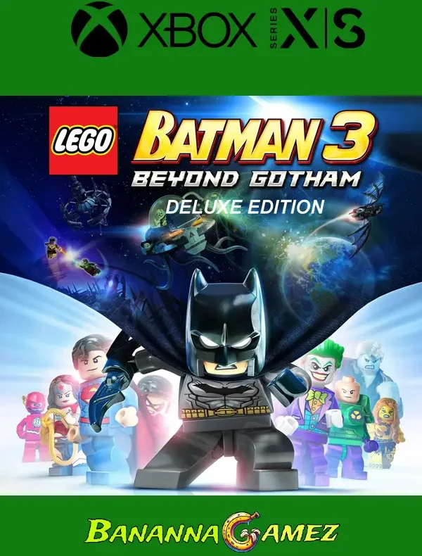 LEGO Batman 3 Beyond Gotham Deluxe Edition XBOX One y Xbox Series X|S