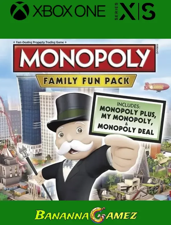 MONOPOLY FAMILY FUN PACK XBOX One