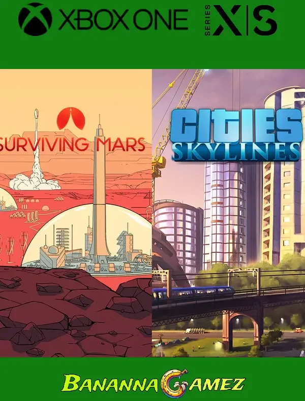 Cities Skylines + Surviving Mars XBOX One