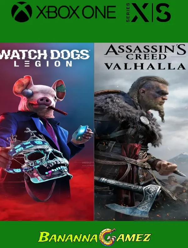 277546.webp Assassin’s Creed Valhalla + Watch Dogs Legion Bundle XBOX One