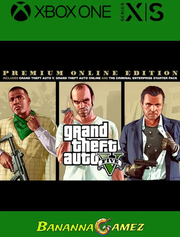 307054-3.webp Grand Theft Auto V Premium Online Edition & Whale Shark Card Bundle XBOX One