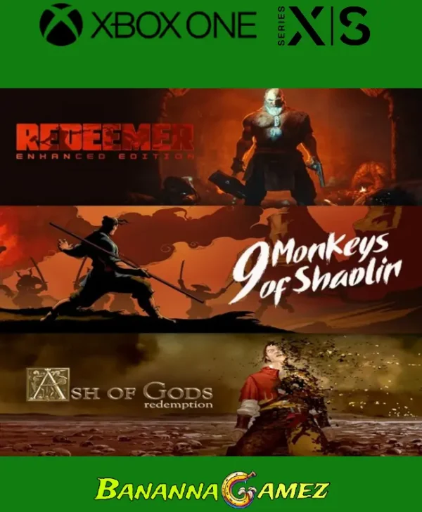 327596-3.webp 9 Monkeys of Shaolin + Ash of Gods + Redeemer Bundle XBOX One y Xbox Series X|S