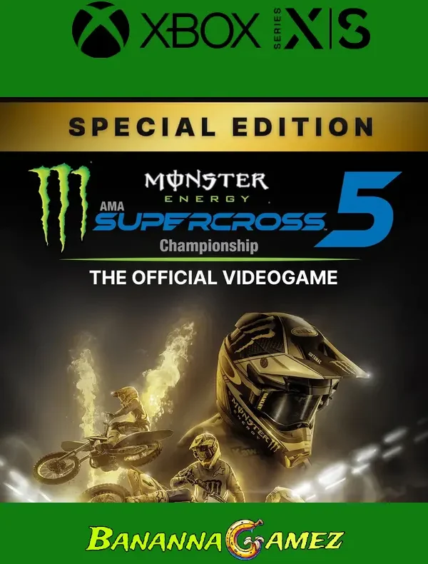 Monster Energy Supercross 5  Special Edition XBOX One y Xbox Series X|S