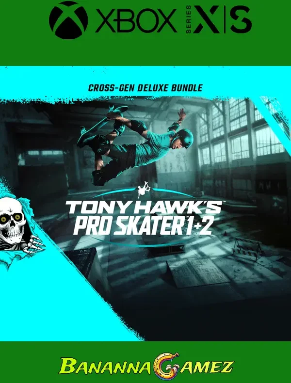 Tony Hawk's Pro Skater 1 + 2  CrossGen Deluxe Bundle Xbox Series X|S