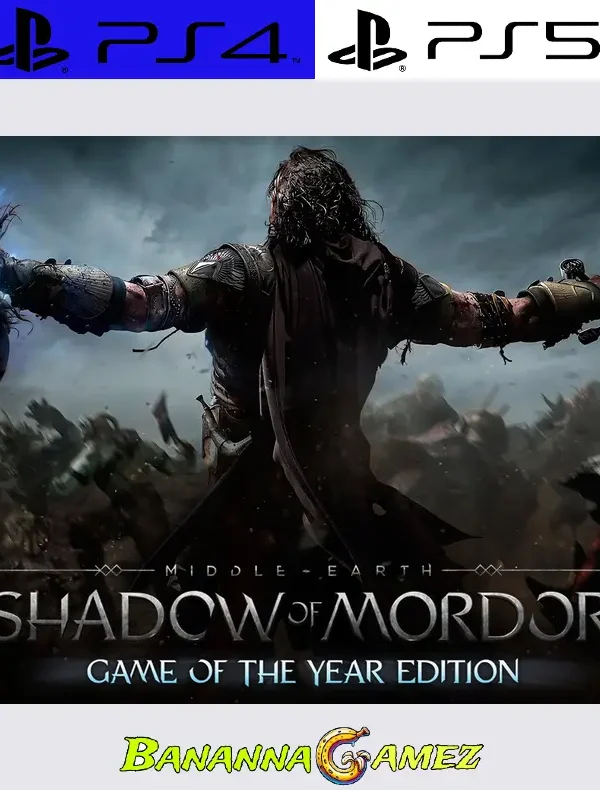 MiddleEarth Shadow of Mordor GOTY Edition PS4