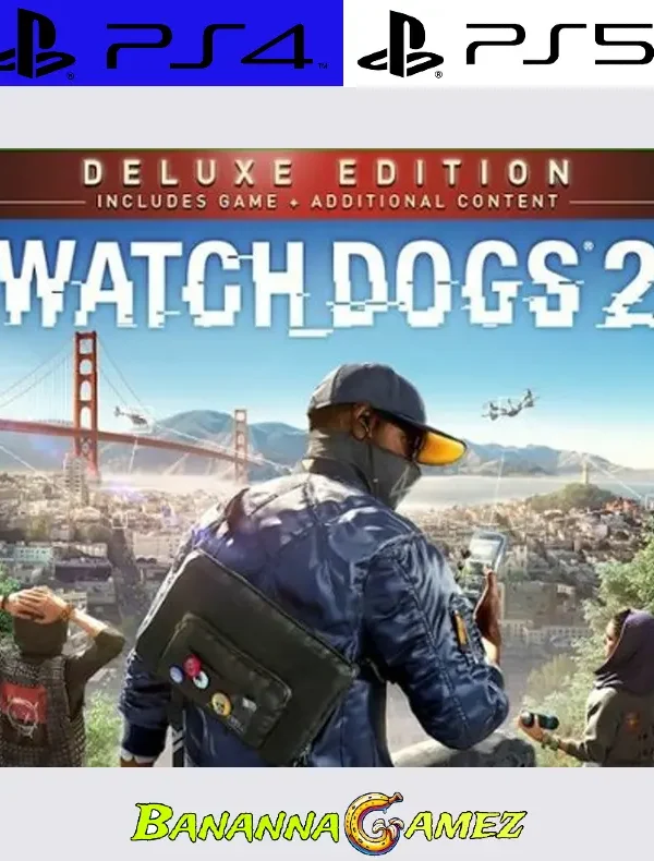 Watch Dogs 2 Deluxe Edition PS4