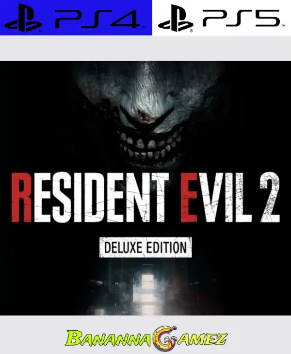 RESIDENT EVIL 2 y BIOHAZARD RE2 Deluxe Edition PlayStation 4y5