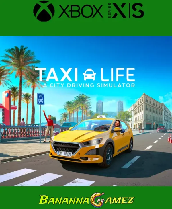 454486.webp Taxi Life A City Driving Simulator Xbox Series X|S