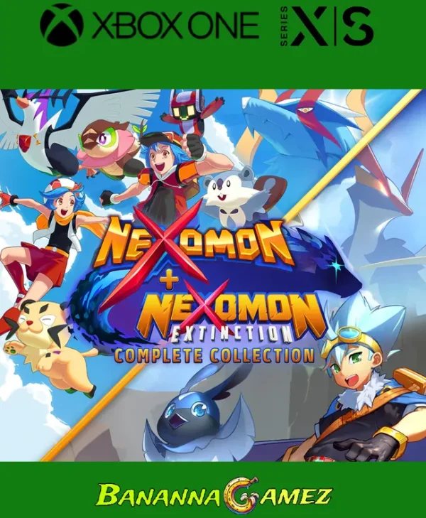 462186.webp Nexomon + Nexomon Extinction Complete Collection XBOX One