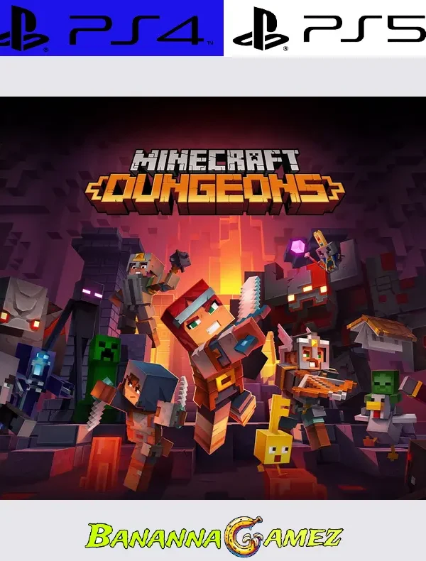 Minecraft Dungeons PS4