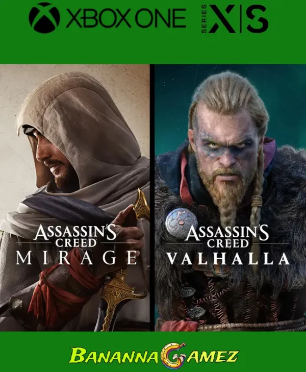 Assassin's Creed Mirage & Assassin's Creed Valhalla Bundle XBOX One y Xbox Series X|S