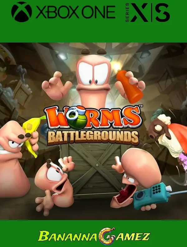 Worms Battlegrounds + Worms W.M.D XBOX One