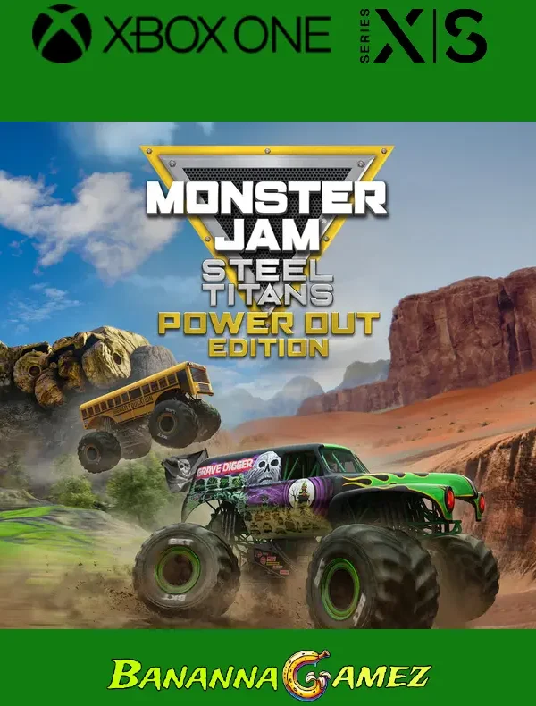 Monster Jam Steel Titans Power Out Bundle XBOX One y Xbox Series X|S