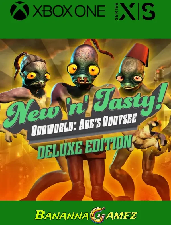 Oddworld New 'n' Tasty Deluxe Edition XBOX One y Xbox Series X|S
