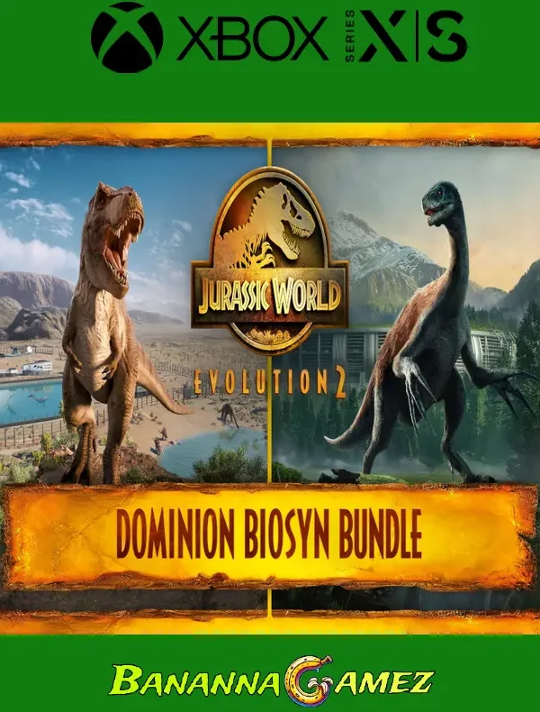 487922.webp Jurassic World Evolution 2 Dominion Biosyn Bundle Xbox Series X|S