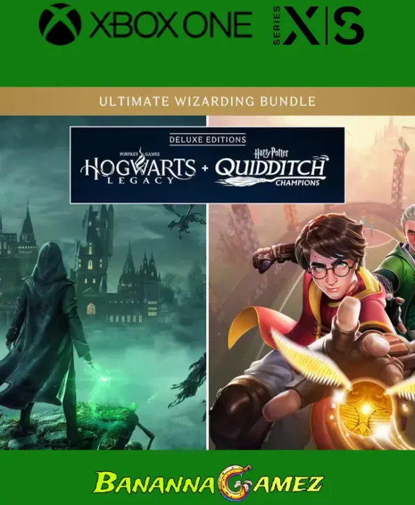 Hogwarts Legacy + Harry Potter Quidditch Champions Deluxe Editions Bundle XBOX One y Xbox Series X|S