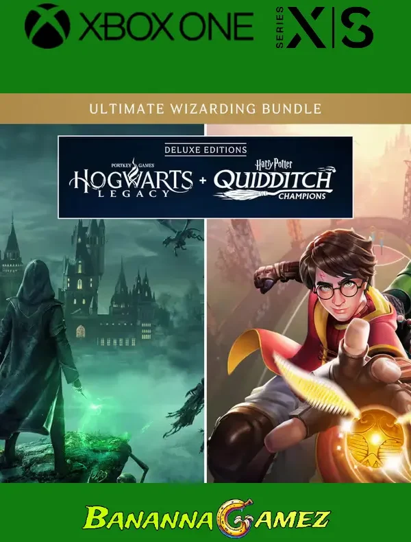 581682.webp Hogwarts Legacy + Harry Potter Quidditch Champions Deluxe Editions Bundle XBOX One y Xbox Series X|S