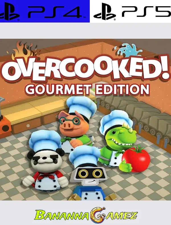 582302.webp Overcooked Gourmet Edition PS4
