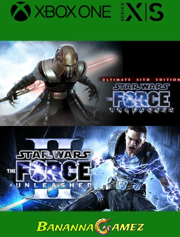 582722.webp Star Wars The Force Unleashed & The Force Unleashed II Bundle XBOX One y Xbox Series X|S